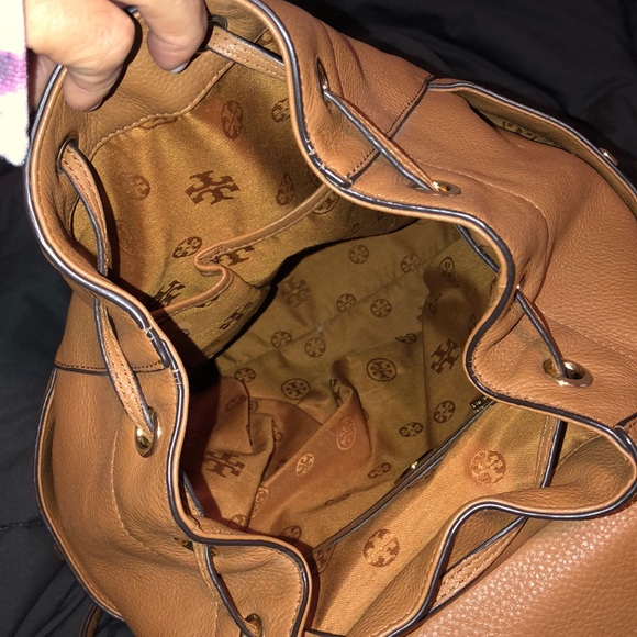 Tory Burch Brown leather backpack - Picture 4 of 4